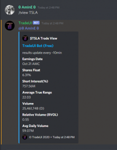 TradeUI Stock Options Free Bot